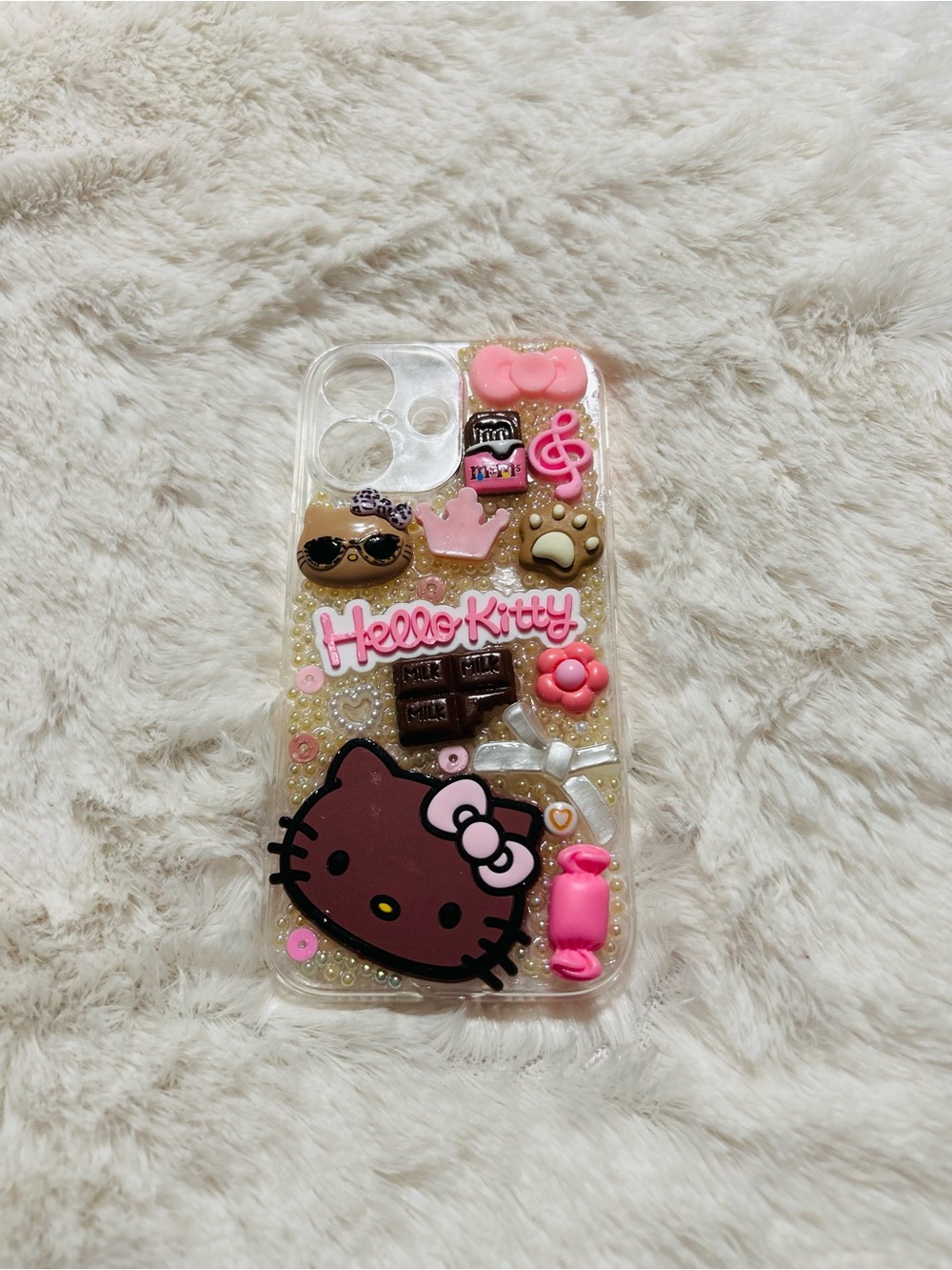 iPhone 17 Chocolate Kitty Junk Phone Case